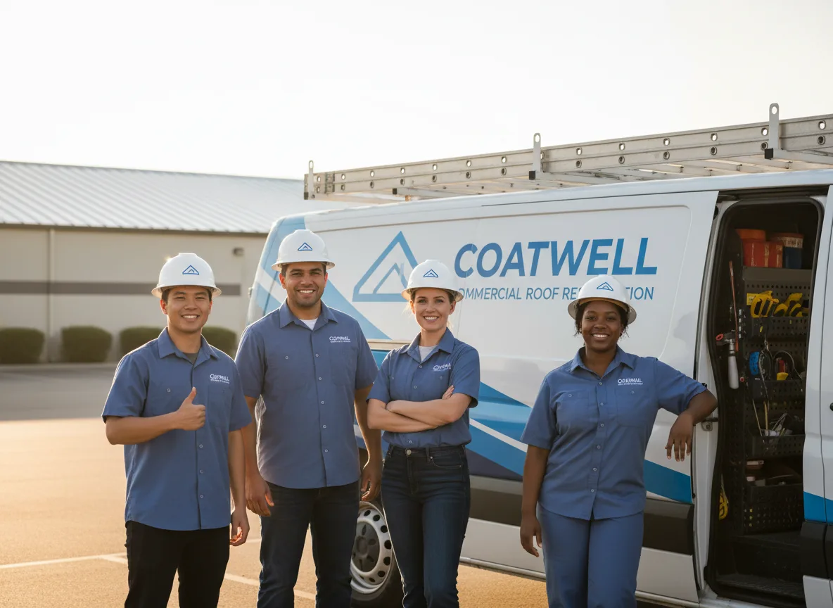 Commercial roof coating company in Novelty, MO